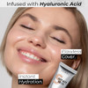 Lamel Smartskin Serum Tinted Foundation Hydrating And Nourishing Hypoallergenic And Skin Caring Color Correcting Anti Aging Formula With