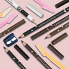7Pcs Multicolor Eyebrow Pencil Eyeliner Set Waterproof Eye Brow Pencil Easy To Coloromen Women Professional Eyebrow Pencil Smudge Proof Long