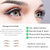 7Sheets Eyebrow Tattoo Stickers 4D Hair Like Waterproof Natural Fake Eyebrow Stickers Long Lasting Eyebrow Grooming Shaping Perfect For