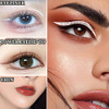 Wenjlyj 12 Pcs White Eyeliner Pencils Professional Long Lasting Waterproof Makeup Pencils Highly Pigmented Inner Corner Eye Highlighter