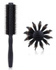 Perfehair Round Hair Brush 1.8 Inch Boar And Nylon Bristle Volumizing Roller Hairbrush For Women Or Men S Short Medium Fine Thin Hair Blow