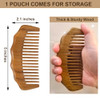 Moreinday Wooden Comb For Hair And Beard For Scalp Massage And Distribute Oils