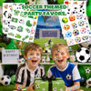 120 Pcs Soccer Pre Cut Temporary Tattoos For Kids