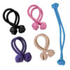 Ouliget Knotted Button Hair Tie Set Knot Scrunchies Elastic Rubber Band Hair Ropes For Women High Ponytail Tie Hair Rope Stretchy Thickened
