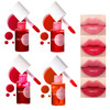 Bekoeen 4Pcs Lip Tint Stain Set Mini Liquid Water Tint Korean Lip Gloss Moisturizing Natural Long Lasting Waterproof Multi Use Lip And Cheek