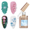 Bevimee 3D Water Drop Gel Raindrop Nail Polish Sculpting Gel For Nail Art