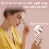 Facial Hair Remover For Women Gen 3 Pro Eyebrow Facial Trimmer Luxury 2 In1 Hair Removal Device For Face Lip Nose With Replacement Heads