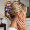 Bartosi Fancy Hair Clips Flower Claw Clips Rhinestone Large Hair Claw Clip Cute Hair Hair Accessories For Women And Girls