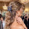 Bartosi Fancy Hair Clips Flower Claw Clips Rhinestone Large Hair Claw Clip Cute Hair Hair Accessories For Women And Girls