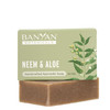 Banyan Botanicals Neem & Aloe Soap  Calming and Soothing Soap for Sensitive Skin  With Organic Neem Leaf, Aloe Vera, and Vetiver Essential Oil  4