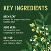 Banyan Botanicals Neem & Aloe Soap  Calming and Soothing Soap for Sensitive Skin  With Organic Neem Leaf, Aloe Vera, and Vetiver Essential Oil  4
