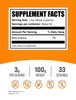 BulkSupplements.com Beta Alanine Powder - Beta-Alanine Supplement, Pre-Workout Supplement - Unflavored & Gluten Free, 3g per Serving, 100g (3.5 oz) (