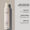 PREVIA Smoothing Taming Conditioner | Anti-Frizz Deep Conditioning with Almond Extract | Vegan, Sulfate-Free, Hydrating Formula for Soft, Manageable
