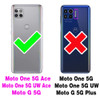 Asuwish Phone Case for Moto One 5G Ace/Motorola G G5 2021 Cell Cover Hybrid Rugged Shockproof Hard Protective Heavy Duty Mobile Accessories MotoOne 1
