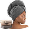 Umisleep 3 Pack Microfiber Hair Towel Wrap for Curly Hair, Super Absorbent Hair Drying Towel for Women, Kids, Hair Care Accessories, Hair Turban for
