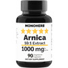 MONOHERB Arnica Extract 1000 mg - 90 Vegetarian Capsules