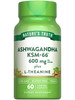 Nature's Truth KSM-66 Ashwagandha | 60 Caplets | with L-Theanine | Vegan, Non-GMO, & Gluten Free Supplement