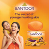 Santoor Soap with Sandal And Turmeric - Pack of 4 soaps (125g each)
