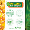 Organic Hair Growth Booster with Pro Vitamin-B5, 6 fl oz - DHT-Blocker, Sulfate-Free & Paraben-Free - for Thinning & Receding Hair - Color Safe for M