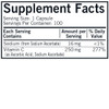Kirkman Vitamin C 250 mg 100-count