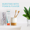 Himalaya Botanique Original Neem & Pomegranate Botanical Toothpaste, Fights Plaque, Brightens Teeth, Fluoride Free, No Artificial Flavors, SLS Free,