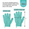MIG4U Shower Exfoliating Scrub Gloves Medium to Heavy Bathing Gloves Body Wash Dead Skin Removal Deep Cleansing Sponge Loofah for Women and Men 5 Pai
