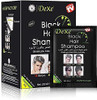 SUPGUDER 400ml Temporary Black Hair Shampoo with Natural Ingredients - Instant Color for Up to 30 Days, Simple to Use, Fast-Acting for Men and Women