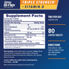 Osteo Bi-Flex Triple Strength(5) with Vitamin D Glucosamine Chondroitin Joint Health Supplement, Coated Tablets, 80 Count