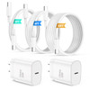 iPhone 17 16 Pro Max Charger Fast Charging USB C Charger Block, 30W USB-C Chargers with 3/6/10FT Type C Fast Charging Long Cable Cord for iPhone 17 1
