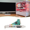 Be In Your Mind 1Pc CMI8738 4.1 Channel 5.1 Surround 3D PCI Sound Audio Cards MIDI Compatible with Windows XP/7/8/10 Desktop Internal Audio Karte