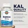 Kal 500 Mg Magnesium Tablets, 60 Count