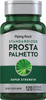 Piping Rock Saw Palmetto for Men and Women | 120 Softgels | Complex with Pumpkin Seed Oil & Pygeum Extract | Extra Strength Prostate Supplement | Non
