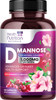 D-Mannose Supplement 1,000mg - with Cranberry, Hibiscus & Dandelion - Fast-Acting, Natural Urinary Tract & Bladder Support for Women & Men  Flush &
