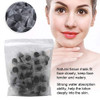 ZJchao Disposable, 100Pcs DIY, Bamboo Charcoal Fiber Compressed Sheets, Individually wrapped Paper for Skin Care