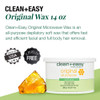Clean + Easy All-Purpose Soft Wax  Wax for Sensitive Skin, Hair Removal for Body & Facial Hair, 14 oz