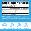 Doctors Best Acetyl-L-Carnitine, Supports Mental Focus & Alertness, Non-GMO, Gluten Free, Soy Free, Vegan 60 Veggie Caps