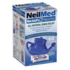 NeilMed NasaFlo Unbreakable Neti Pot with Premixed Packets 50 Count (Pack of 1)