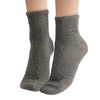 Earth Therapeutics Aloe Socks - Double Pack - Gray/Black (2 Pairs)
