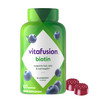 vitafusion Extra Strength Biotin Gummy Vitamins, Berry Flavored, 5,000 mcg Biotin Vitamins, Americas Number 1 Gummy Vitamin Brand, 50 Day Supply, 10