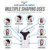 Beard Shaper & Barber Pencil, Beard Lineup Tool, Great Beard Guide Shaping Tool for Men, Beard Lineup Guide Template Thats Perfect for Styling and Ed