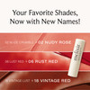 Melixir Vegan Lip Butter (12 Colors), Hydrating Tinted Lip Balm Stick, Bee-Free, Petrolatum-Free, Plant-Based, Moisturizes Dry & Chapped Lips With Sh