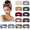 Huachi 12 Pack Bow Headbands for Women Elastic Hair Band Headwraps Knotted Headband Rabbit Ears Turban Fashion Sport Cute Hair Accessories