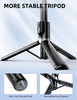 41'' Selfie Stick Tripod, Extendable Portable 4 in 1 Aluminum Phone Tripod with Wireless Remote 360° Rotation Travel Smartphone Tripods Stand Compati