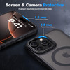 Sancable Strong Magnetic for iPhone 16 Pro Max case?Compatible with fit MagSaf?[Military-Grade Protection]?Shockproof Slim Thin Cover case for iPhone