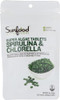 Sunfood Chlorella Spirulina Tablets - Spirulina and Chlorella Powder Pills, Green Algae Supplement Rich in Chlorophyll, Broken Cell Wall, Vegan - 2 o