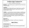 Confume Argan Treatment Oil 120ml + 25ml