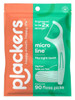 Plackers Micro Dental Flossers, Mint, (Pack of 36), 90 Count (Pack of 3), 270 count