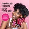 Mielle Organics Pomegranate & Honey Curl Enhancing Smoothie - Moisturizing Curly Hair Cream for Type 4 Curly & Coily Hair - Softens, Strengthens & De