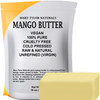 Mary Tylor Naturals Mango Butter 1 lb Cold Pressed, Unrefined,Raw Pure Mango Butter 