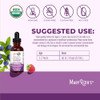 MaryRuth Organics Toddler Elderberry Syrup, USDA Organic Elderberry, Sugar Free Kids Immune Support Supplement for Ages 1-3 Years, Clean Label Projec